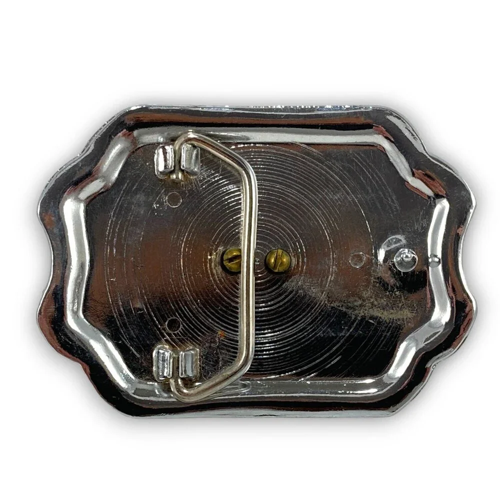 Vintage Belt Buckle Bass Fish‎ Fishing Smooth Mirror-Like Finish Western Gift